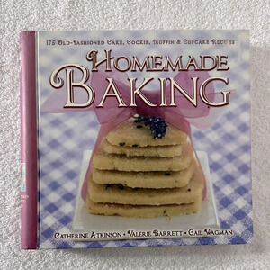 Homemade Baking  Hard Cover Cookbook